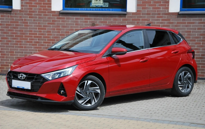 Hyundai i20 cena 63900 przebieg: 54000, rok produkcji 2021 z Bytom małe 704